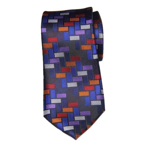 Gascoigne Silk Tie by Hi-Tie Colorful | Mercari Hi-Tie for Gascoigne Tie Silk Geometric Men\'s